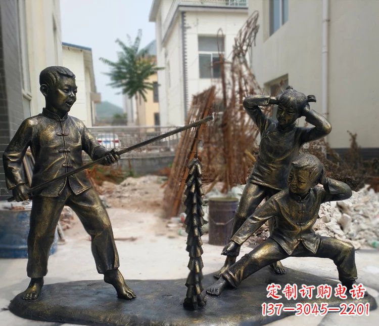 成都精美儿童铜雕,为孩子们带来欢乐