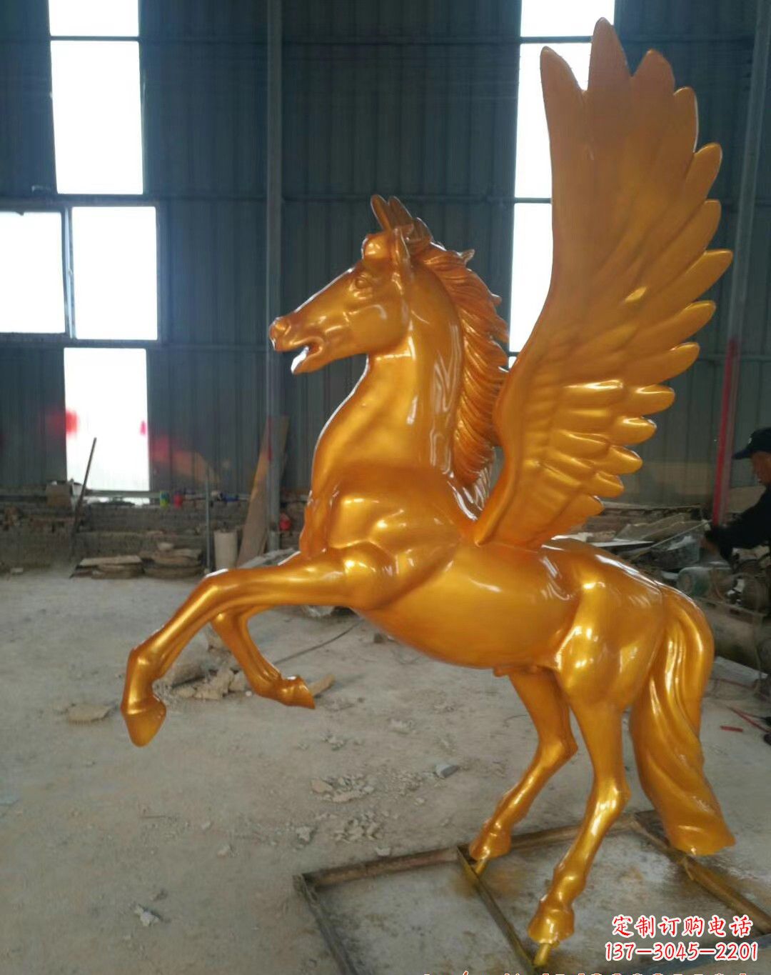 成都飞马铜雕——精美的马雕塑