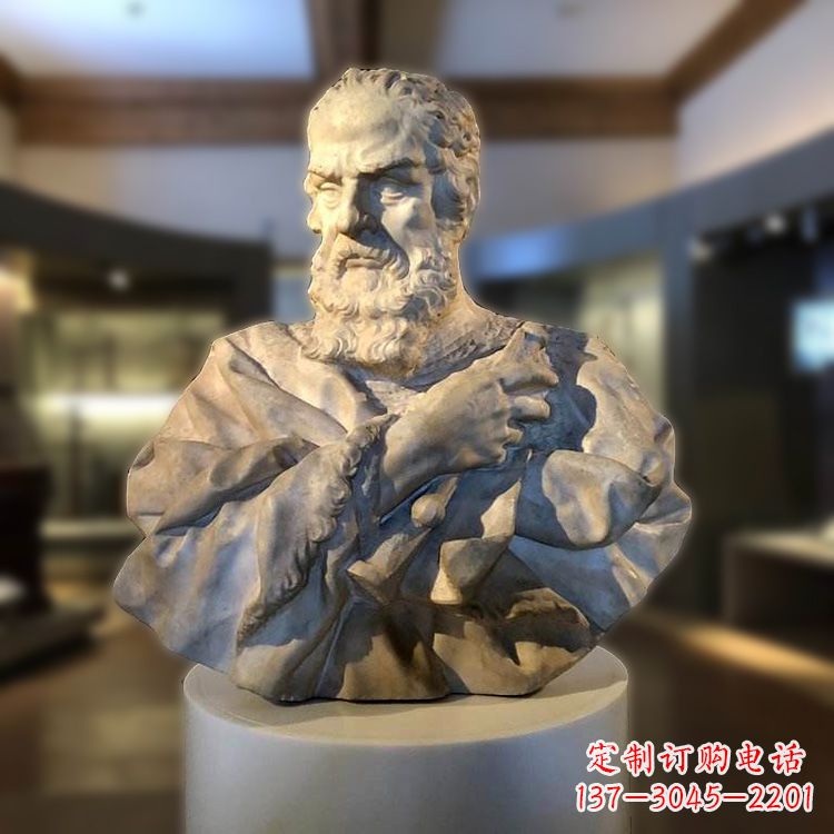 成都伽利略头像雕塑--精致定制