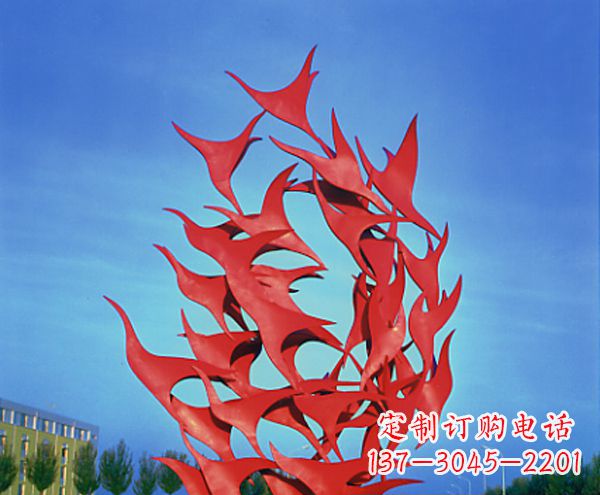 成都立体不锈钢大雁雕塑