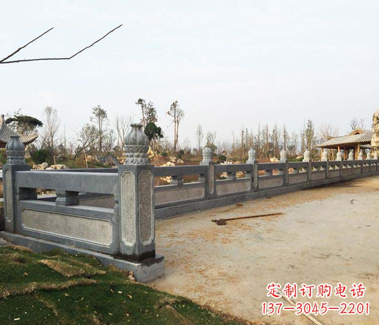 成都公园仿古石栏板景观石雕 (3)