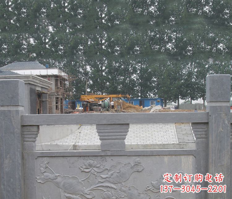 成都独特的仿古公园石栏板雕塑