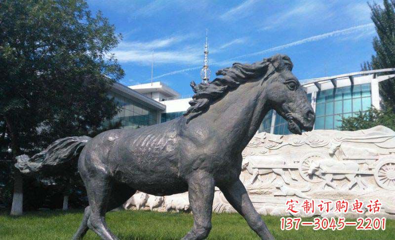 成都马动物铜雕塑