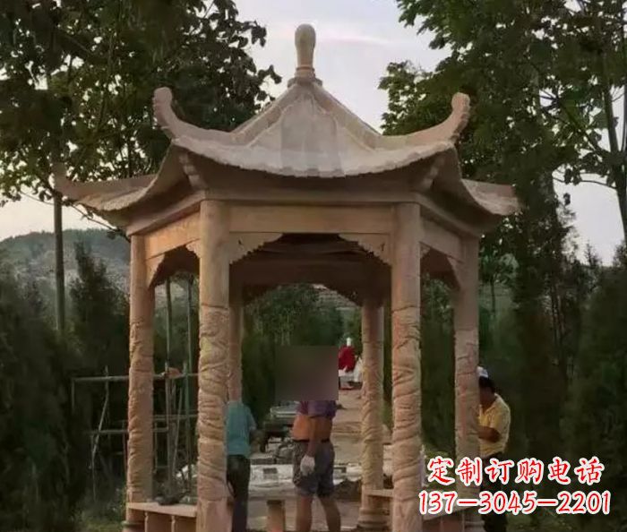 成都中领雕塑凉亭雕塑
