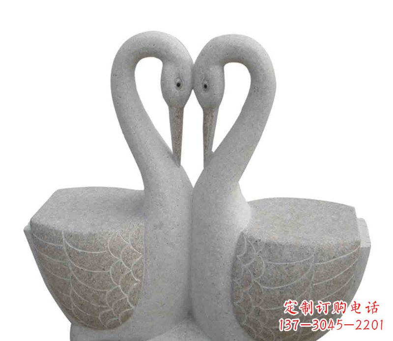 成都艺术级天鹅石雕