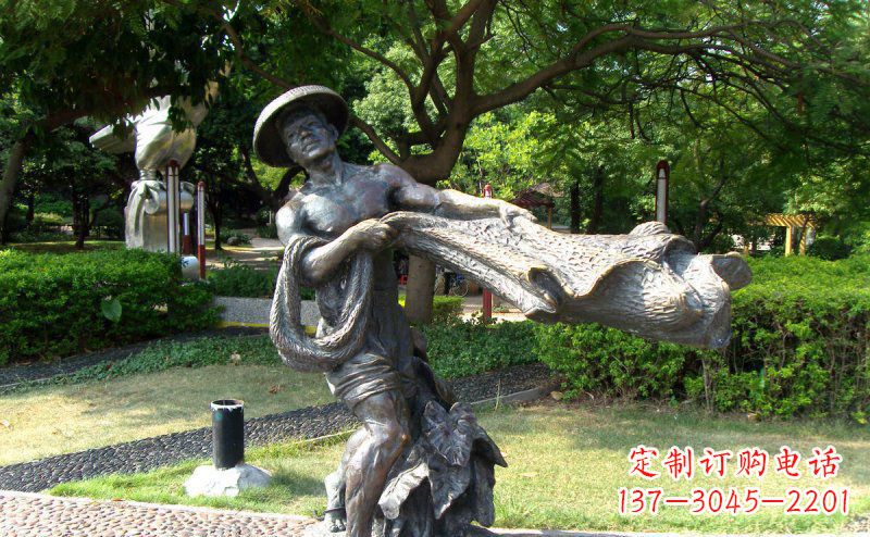 成都渔民铜雕—— 带您体验渔夫传统文化