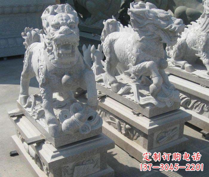 成都优质古代神兽麒麟石雕