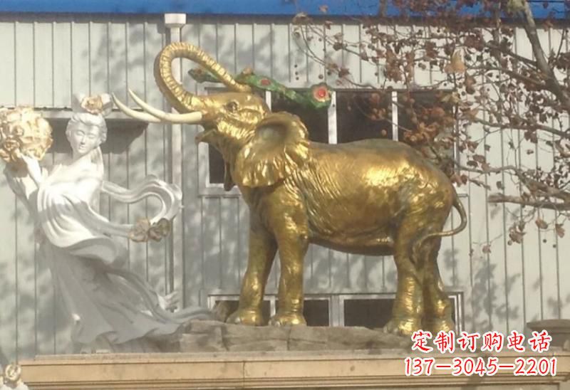 成都广场大象雕塑