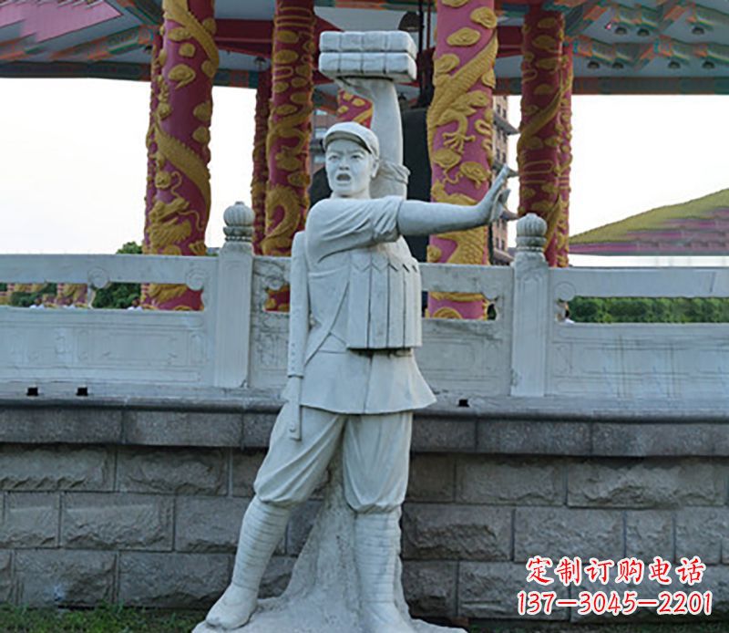 成都董存瑞石雕:一种传承精湛工艺的艺术品