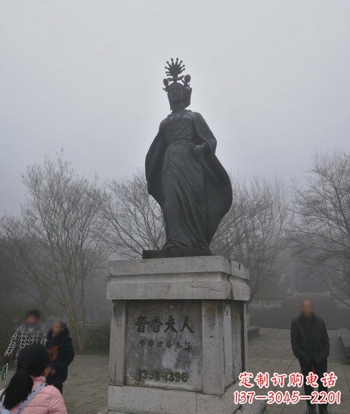 成都精美典雅的名人铜雕