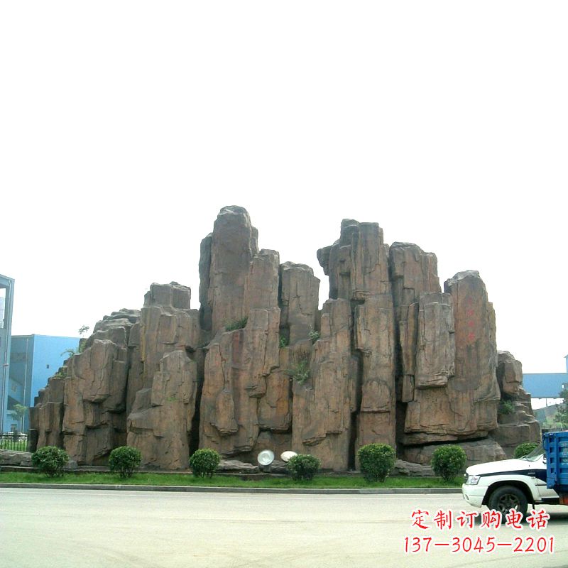 成都中领雕塑:全球领先的广场塑石假山雕塑定制厂家
