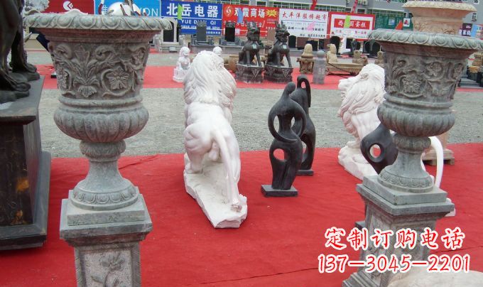 成都花盆公园景观石雕