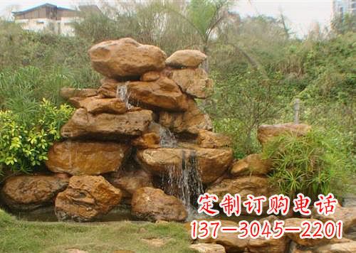 成都黄蜡石假山