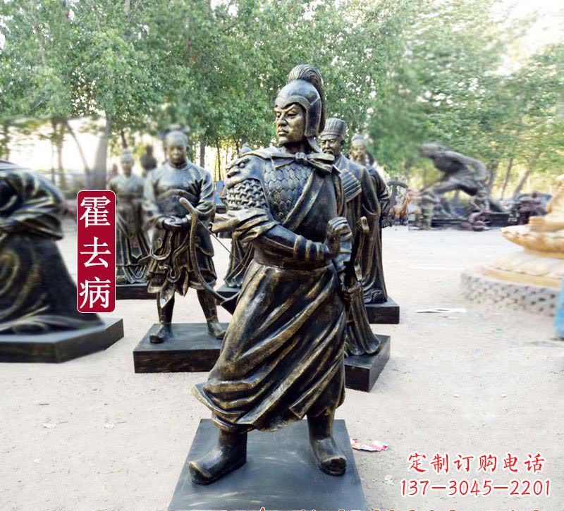 成都纪念级霍去病铜雕,传承不凡的文化记忆