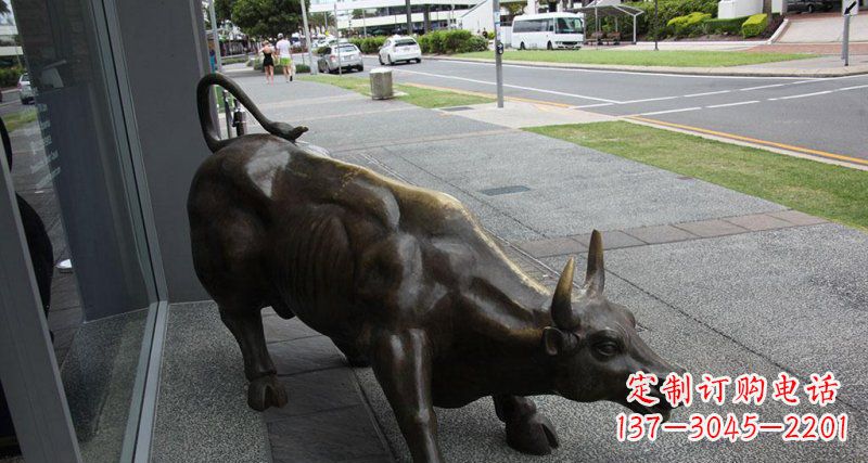 成都街边特色动物铜雕,精雕细琢,立体逼真