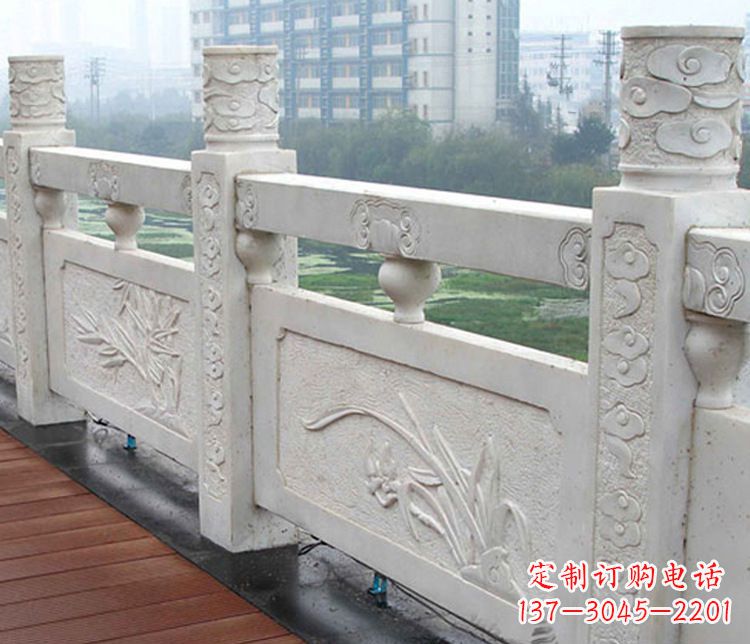 成都精巧雕刻,优质大理石栏板石雕