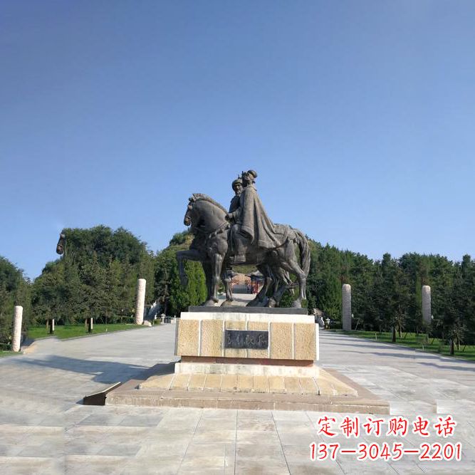 成都王昭君雕塑,象征传承君臣之义