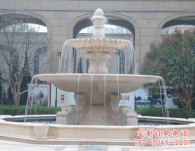 成都专业定制喷泉雕塑,融合唯美艺术气息