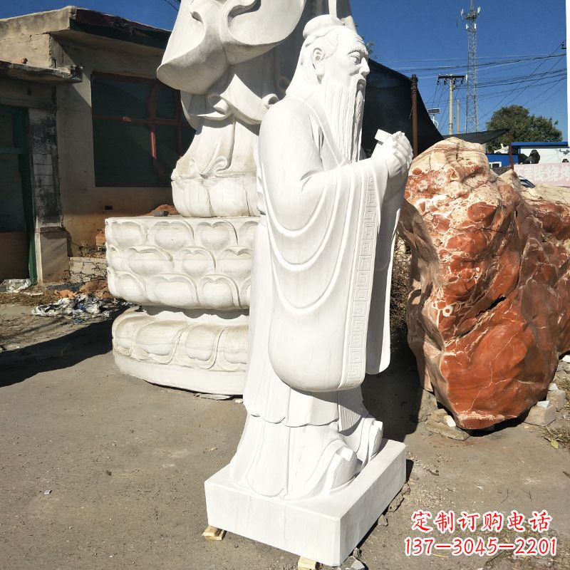 成都用艺术雕刻一流品质体验传承历史的孔子石雕