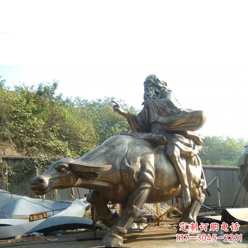 成都绽放老子雕像的传统文化魅力