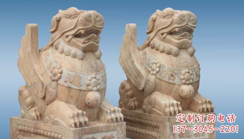 成都中领雕塑:传承古老传统,精心雕琢貔貅石雕