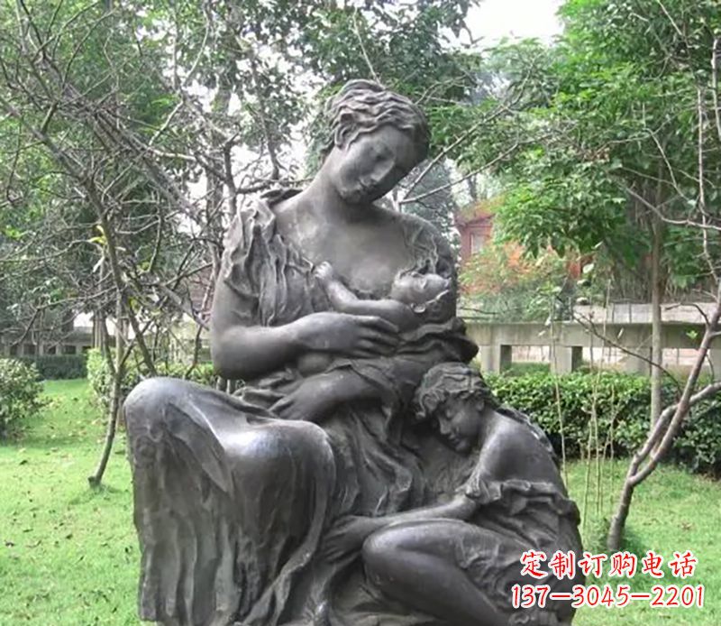 成都铸造母爱——母亲铜雕塑