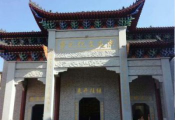 成都景区三门石雕牌楼，精美绝伦的艺术之作