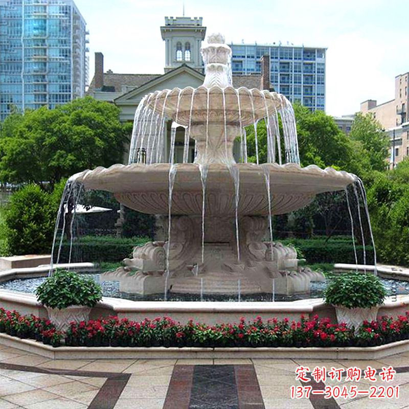 成都优质喷泉石雕,造就美好风水