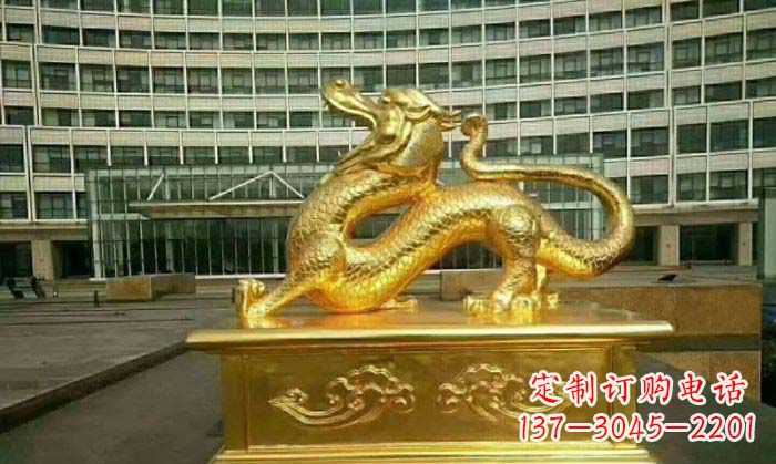 成都青龙铜雕