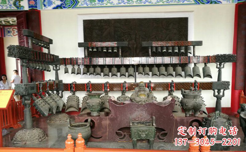 成都晴天编钟古代乐器铜雕