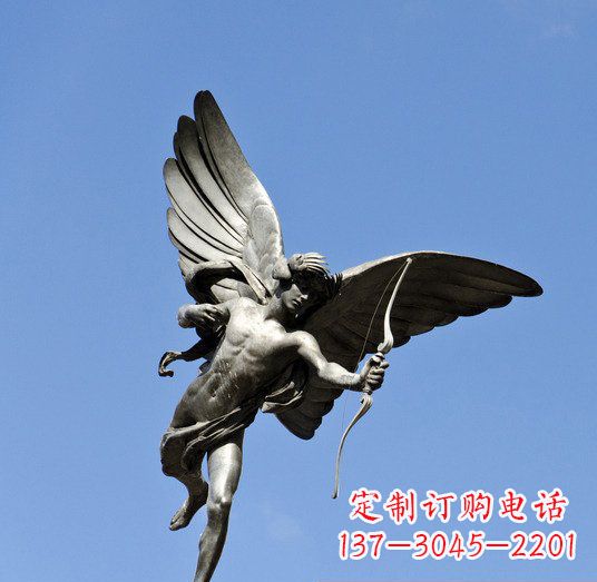 成都拥有传奇色彩的丘比特铜雕塑