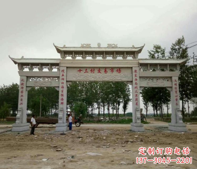 成都精美石牌坊雕塑,令你惊艳无比