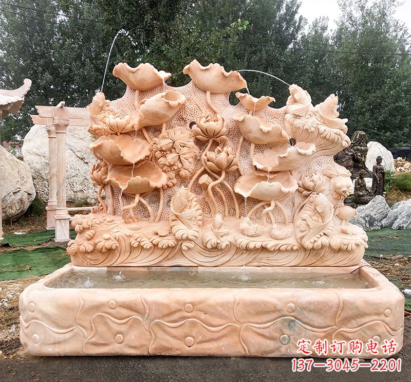 成都石材雕塑喷泉