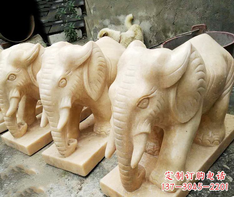 成都石雕大象喷水雕塑,令人惊叹的艺术之作