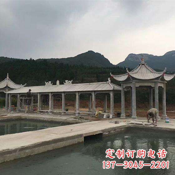成都多功能石雕长廊雕塑