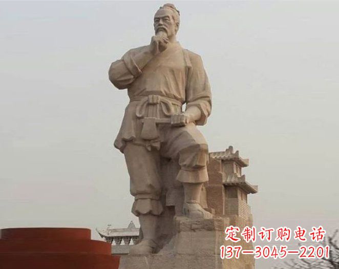 成都重拾古代风采，中领雕塑打造高贵的鲁班雕塑