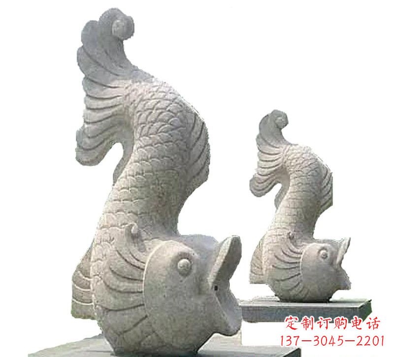 成都中领雕塑定制精美鲤鱼雕塑