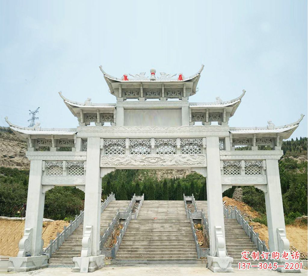 成都石牌坊图片