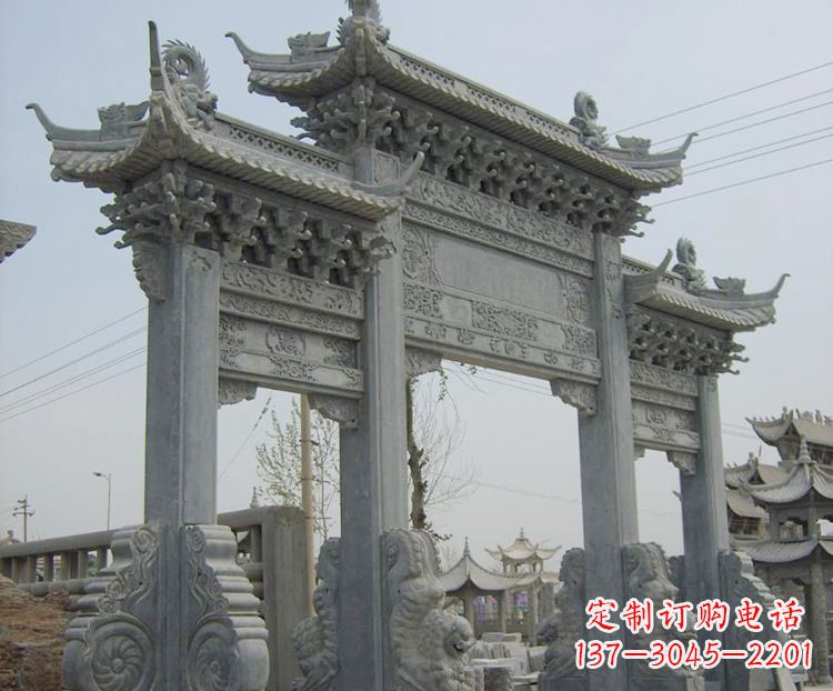 成都石牌坊与石牌楼