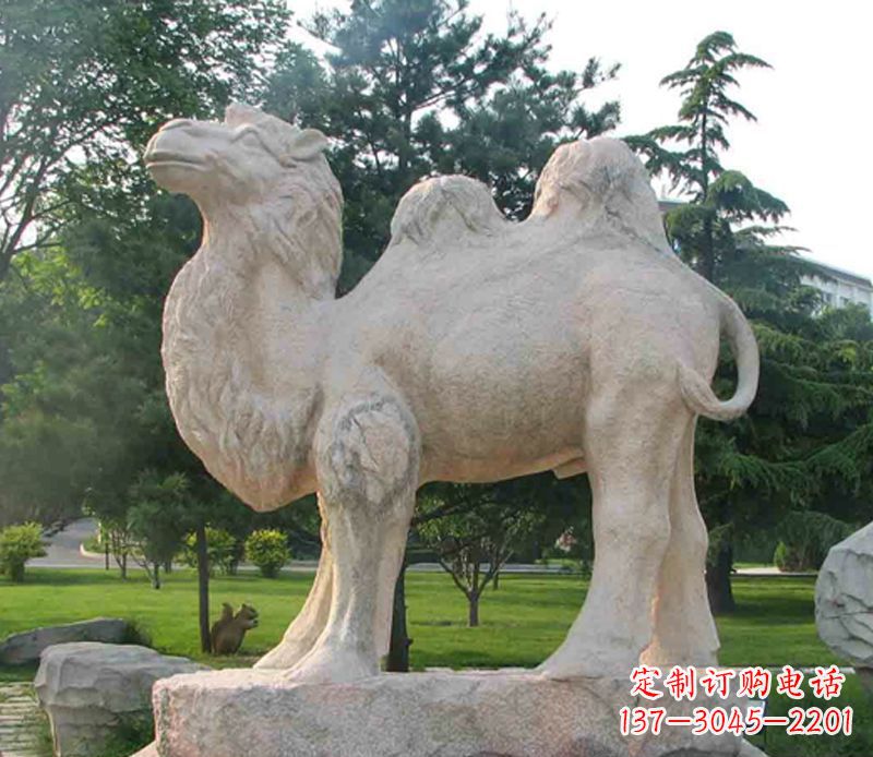 成都石头骆驼雕塑