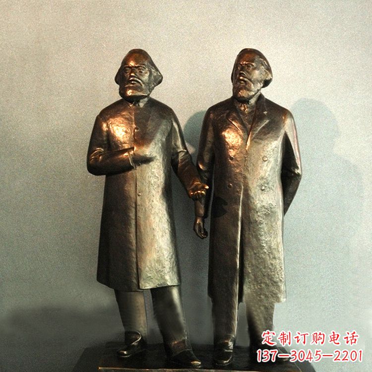 成都世纪伟人马克思和恩格斯雕塑