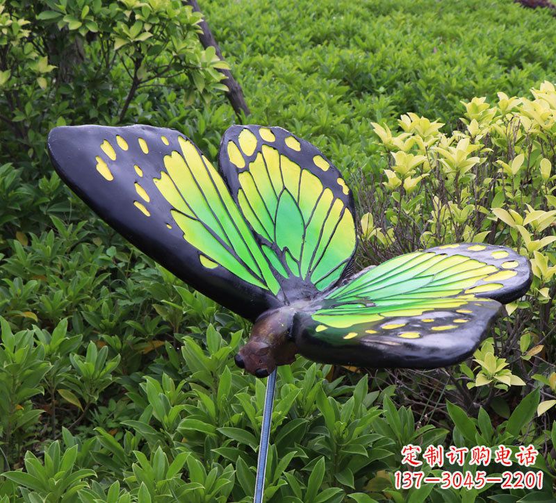 成都树脂仿真蝴蝶昆虫雕塑