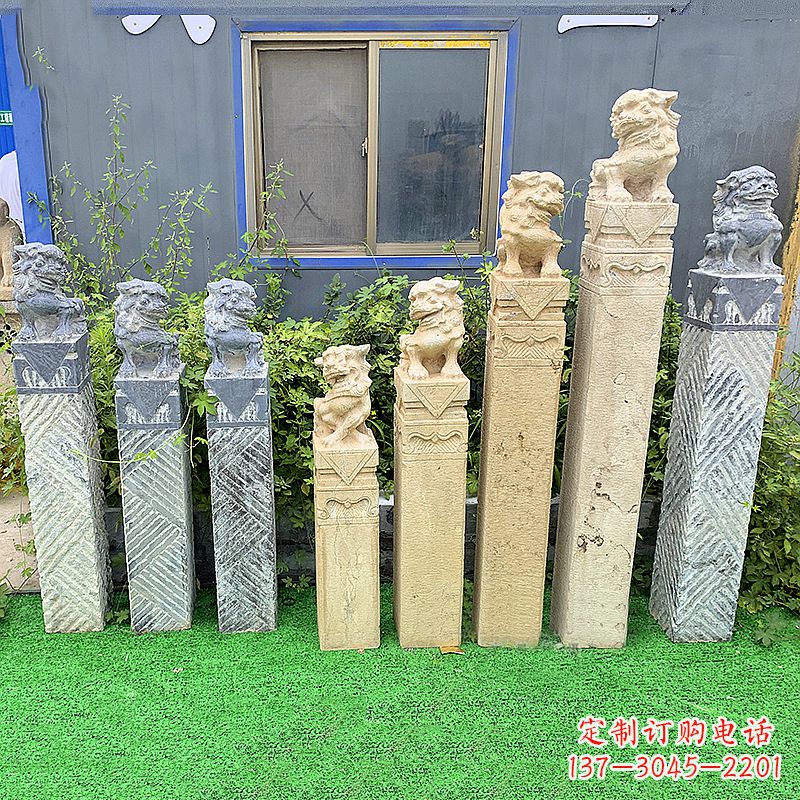 成都拴马桩狮子