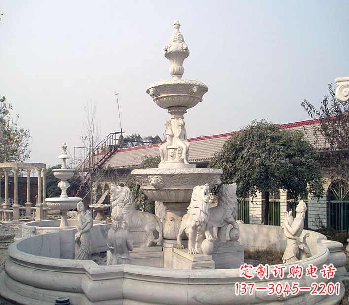 成都水钵喷泉雕塑