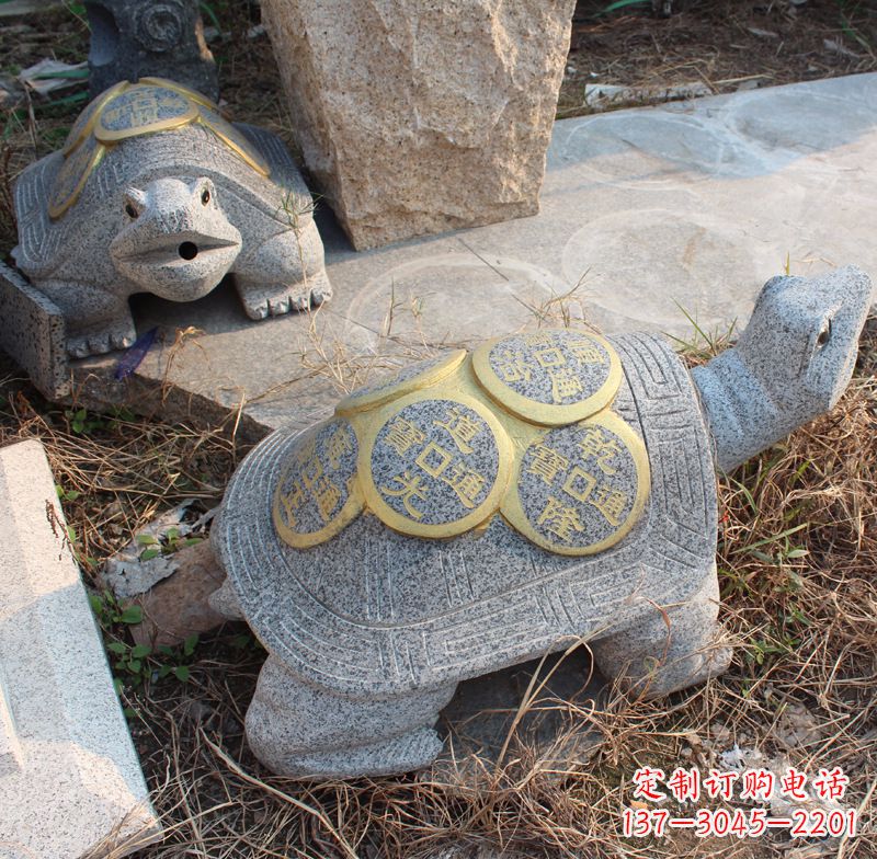 成都水池乌龟石雕