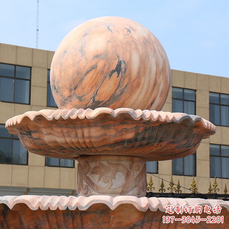 成都四平石材风水球