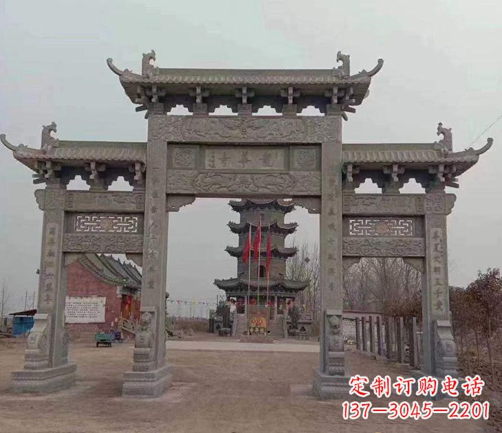 成都寺院石牌坊