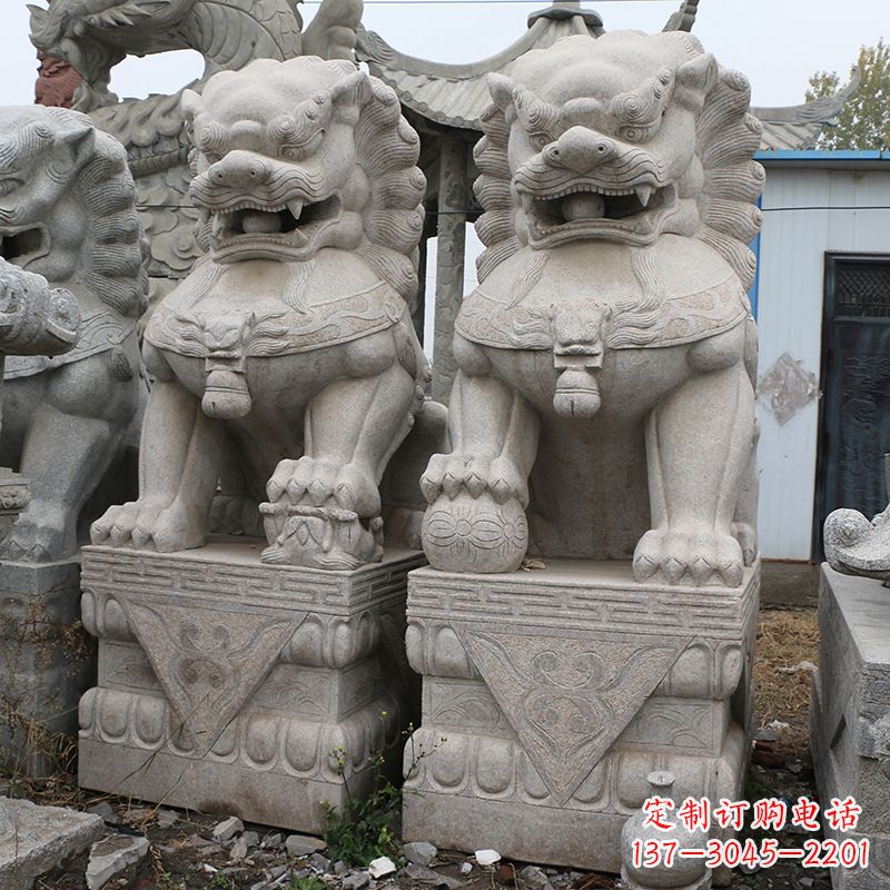 成都天安门狮子石雕塑