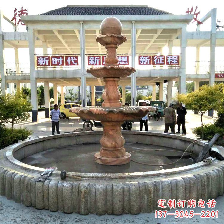 成都天使喷泉石雕
