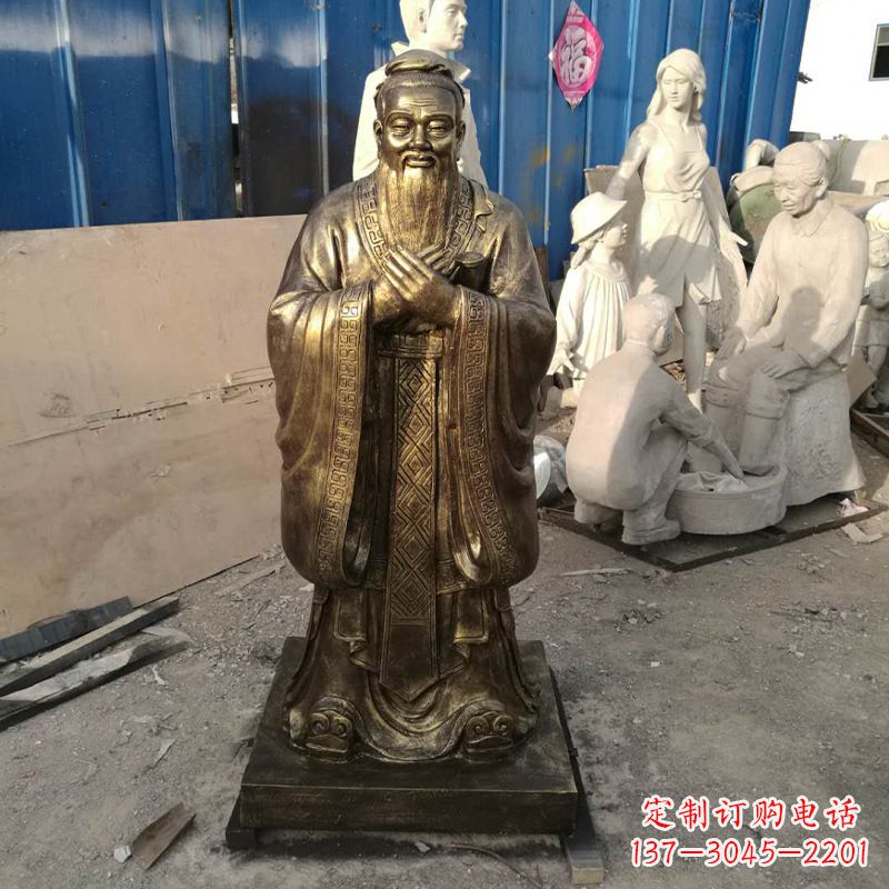 成都同济大学孔子雕塑